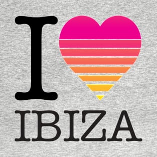 I Heart Ibiza Sunset T-Shirt